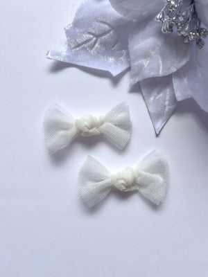 Tutu Mini Bow Clips
