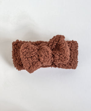 Fluffy Bow - Chocolate