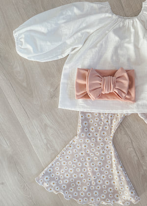 Jumbow Top Knot Headband - Rose Jam