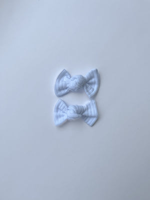Mini Bows - MERINGUE RIB
