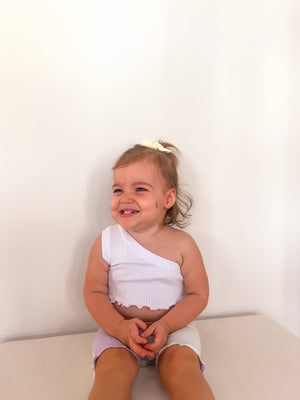 One Shoulder Crop Top
