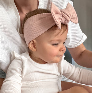 Bow Headband - BLUSH