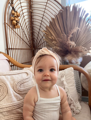 Knot Headband - MACADAMIA