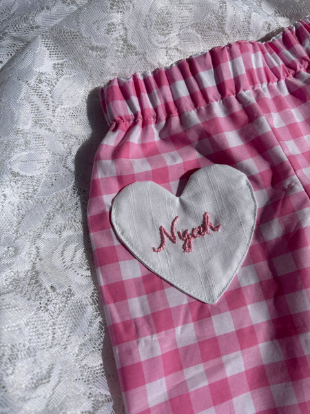Heart Pocket Embroidery