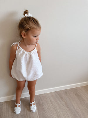 Linen Rope Romper