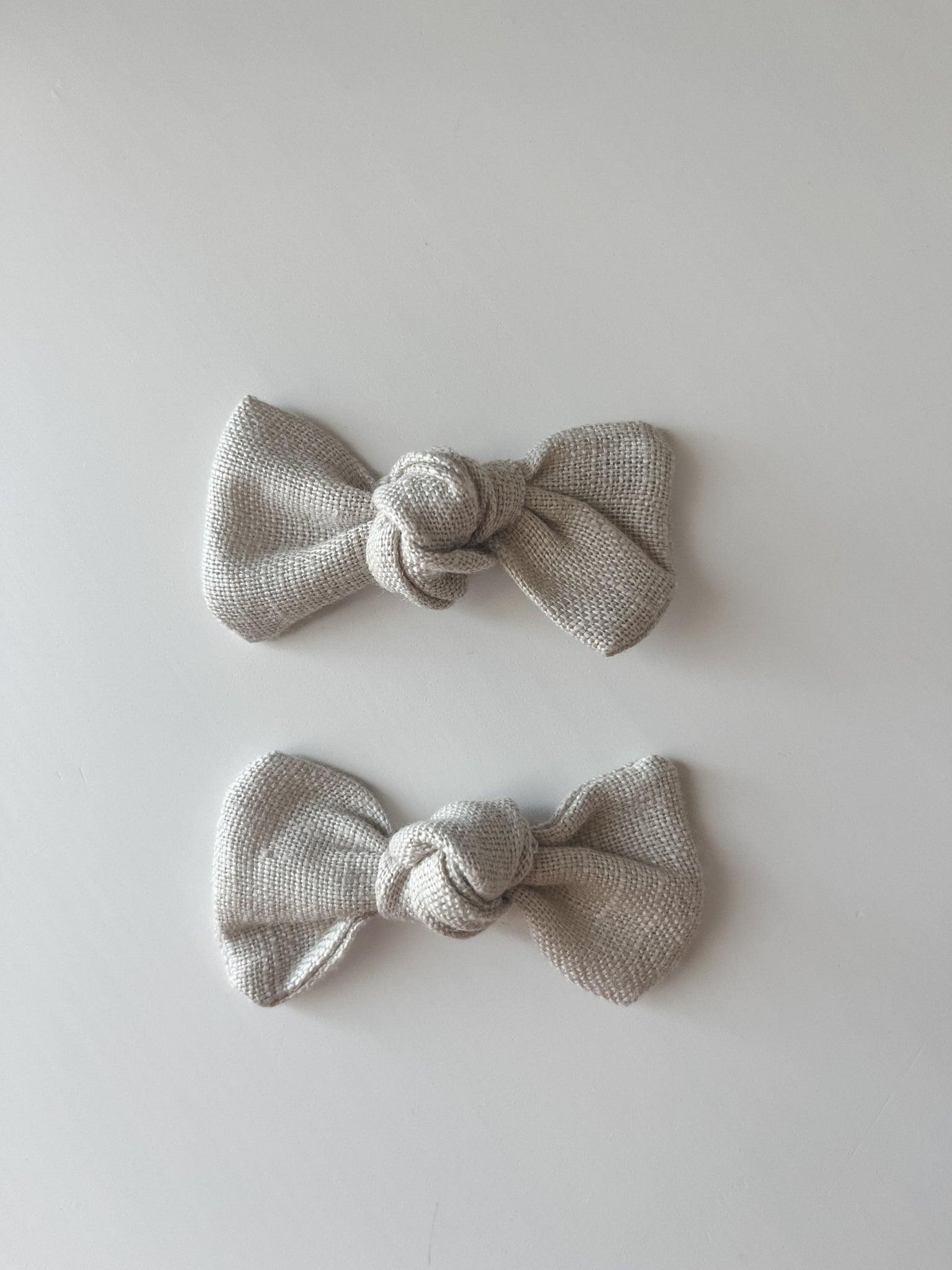 Linen Mini Bows