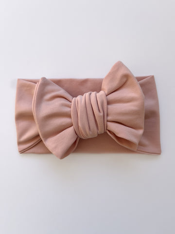 Jumbow Top Knot Headband - Rose Jam