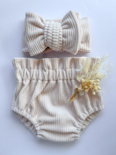 Velvet Baby Bloomers - Cupcake