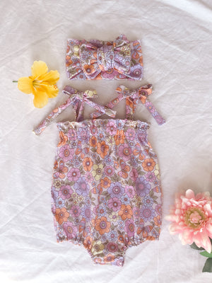 Summer Romper - BUTTERFLY BLOOM