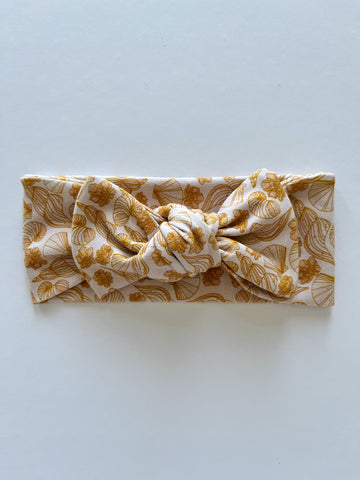 Bow Headband - SEASHELL