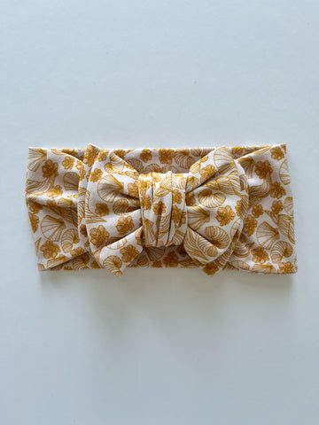 Jumbow Top Knot Headband - SEASHELL