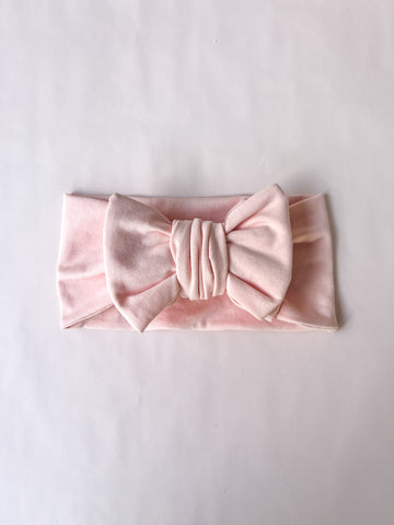 Jumbow Top Knot Headband - PINK SORBET