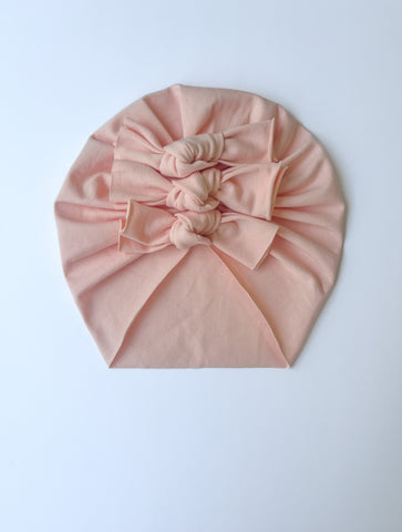 Baby Turban - PINK SORBET