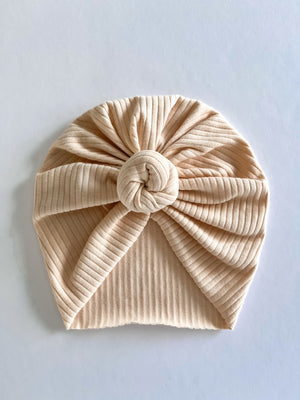 Baby Turban - MACADAMIA