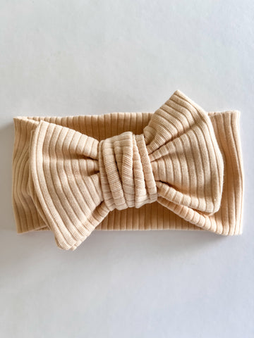 Jumbow Top Knot Headband - MACADAMIA