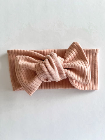 Bow Headband - BLUSH